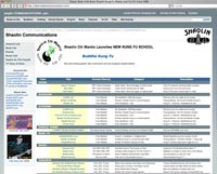 Shaolin Communications website